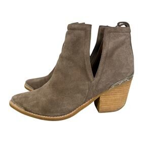 Jeffrey Campbell Womens Light Tan Cromwell Cowboy Booties Size 9 Cowgirl